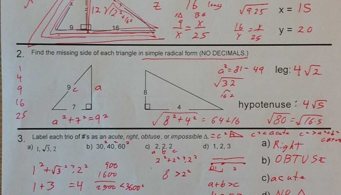 Polygons and quadrilaterals answer key