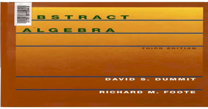 Dummit foote abstract algebra pdf