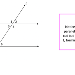 Quiz parallel lines and transversals