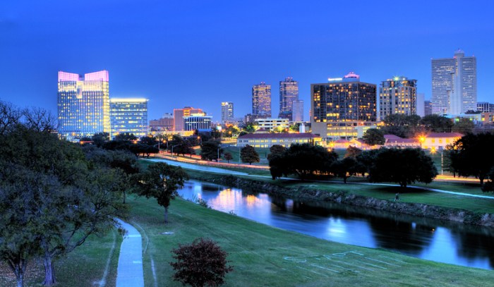 Major cities in the north central plains region of texas