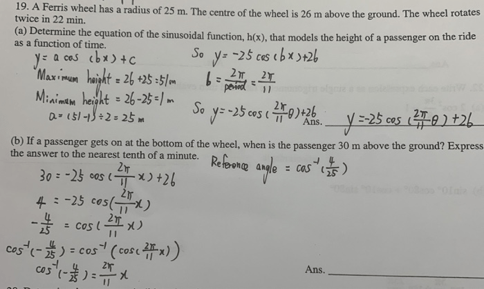 Ferris wheel boards position clock rides kristin rotation has solved chegg show problem been